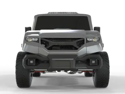 Rezvani Tank 2018 3D model