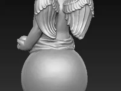 Angel Boy 2 3D Model 3D print model