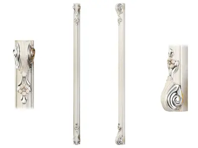 Classic pilaster 06 3D model