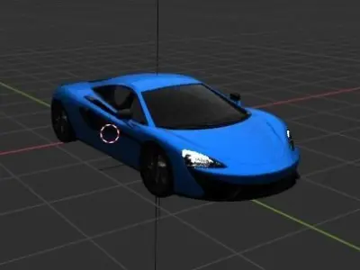 mclaren car 3D model