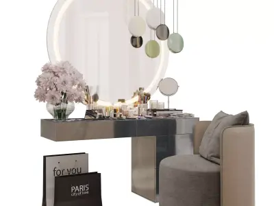 Dressing Table 01 3D model