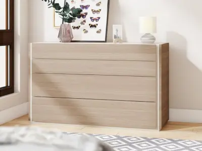Mcinturff Drawer Dresser 3D model