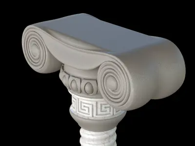 column Dorian 3D model