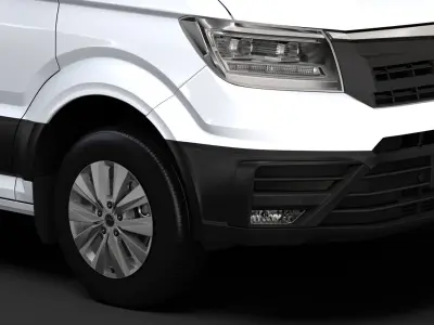 MAN TGE Van L2H1 2018 3D model