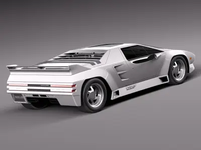 Vector W8 1990 1992 3D model
