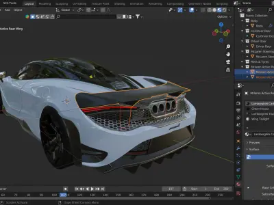2024 2025 Mclaren Novitec 765LT 3D model