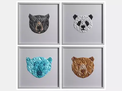 Paper ArtWork 23 3D model