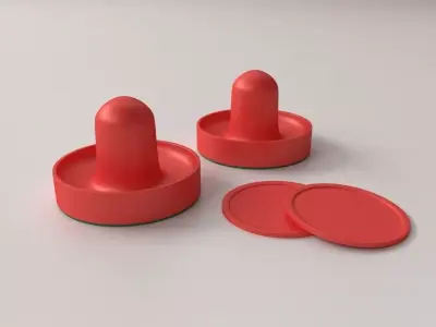 Air Hockey Paddle 3D model