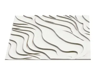 decor set wall panel wall relief mural CNC 43  3D model purchase