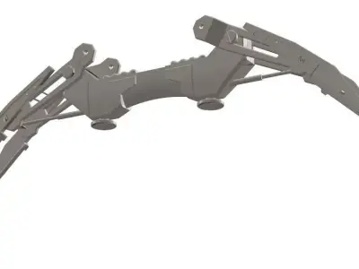 Thief 4 composit bow  no function only decoration 3D print model