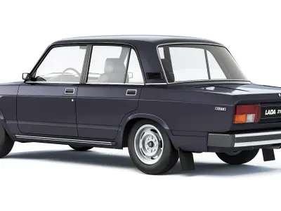 VAZ Lada 2105 1980 3D model