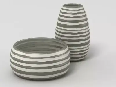 Vase 001 3D model