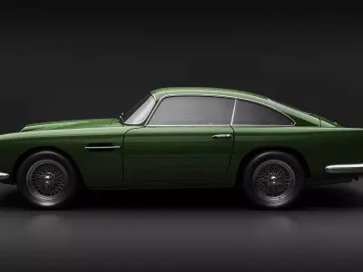 1960 Aston Martin DB4 3D model