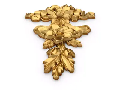 carved classic decorative ornament cnc 3d printing stl 23 3D print model