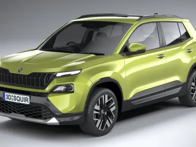 Skoda Kylaq 2025 3D model