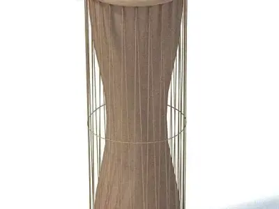 African Tribal Musical Instrument 3D model