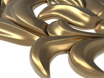  decorative pattern ready for 3D printing 3D model