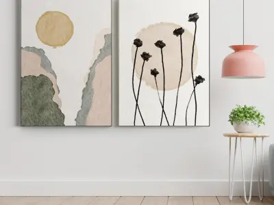 Photo Frame 159 Low-poly 3D model