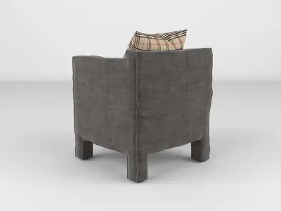 Baxter Chair 3D model