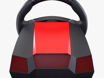 Simple Steering Wheel Game Control M 1 3D model