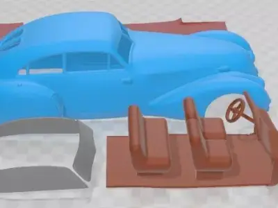 Bentley Embiricos Special 1938 Printable Car  3D print model