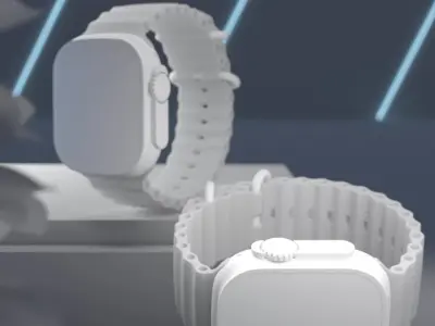 smart watch 3D model