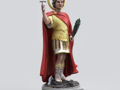 Saint Expeditus 3D print model