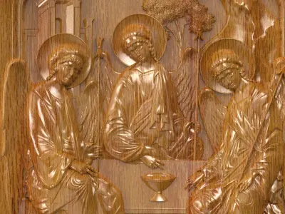 Holy Trinity 3d model for cnc 3dprint 3D model