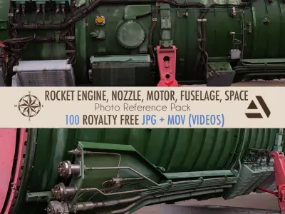 Photo Reference Rocket Engine Nozzle Motor Fuselage Shuttle Texture