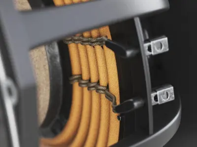 Powerful subwoofer Pride S5 15 3D model