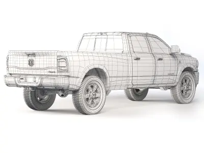 RAM 2500 2021 3D model