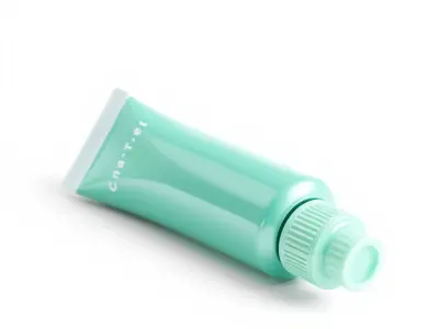 Mint Green Cosmetic Tube Model Pack Low-poly 3D model
