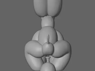 BALLOON DOG 3D print model