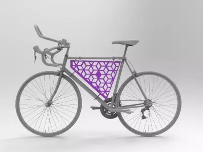 Decorative Pattern Frame 3D Print Free 3D print model