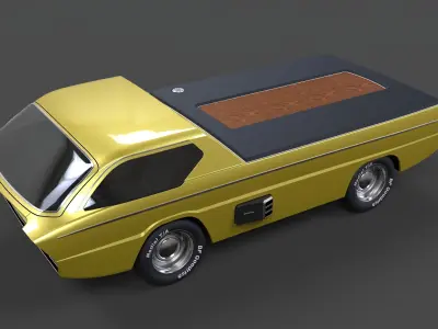 Dodge Deora 1967 3D model
