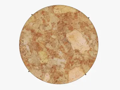 Coffee table round 3D model