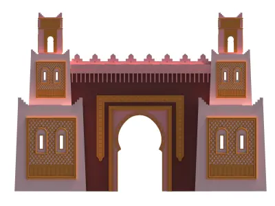 ARABIAN ARCHE 3D model