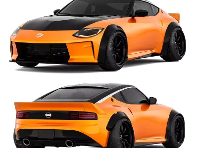 NISSAN Fairlady Z RZ34 400Z 3D model