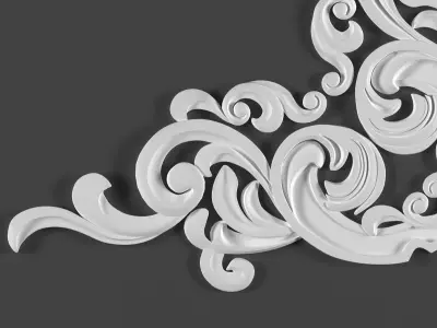 classic decoration 3d model vol06 3D model