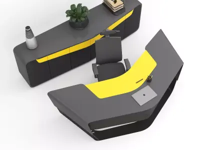 V Sport Office Set 3D model