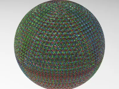 Wave Sphere Free 3D model