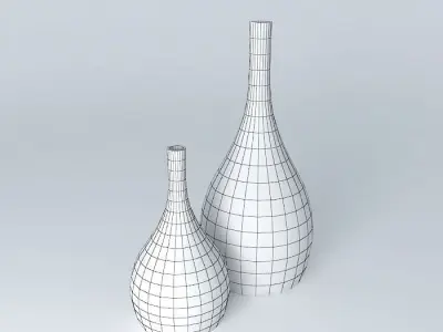Long vessels Free 3D model