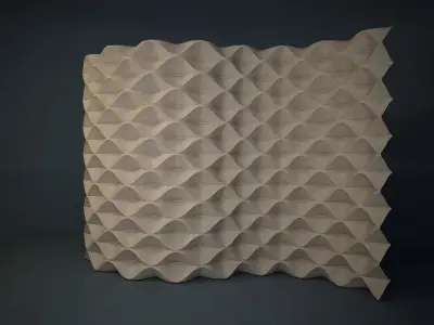 06 PARAMETIC PATTERN Low-poly 3D model