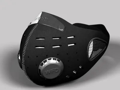 Moto Mask for protection 3D model
