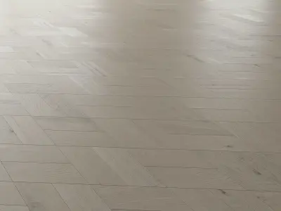 Parquet Oak Mist New Firestop set 5 3D model