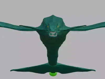 Leviathan Low-poly 3D model