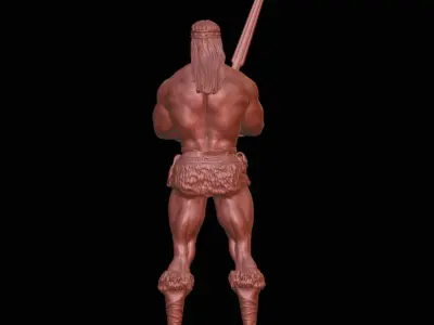Conan the Barbarian 1982 Movie figurine 3D print model
