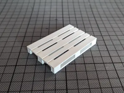 EPAL Pallet 3D print model