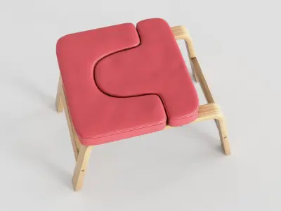 Yoga chair 3D model