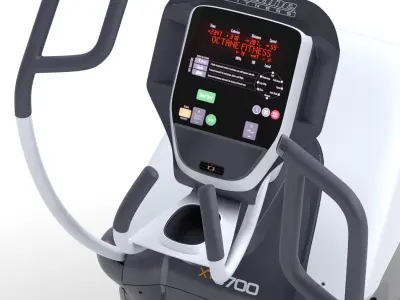 Elliptical trainer Octane XT3700 3D model